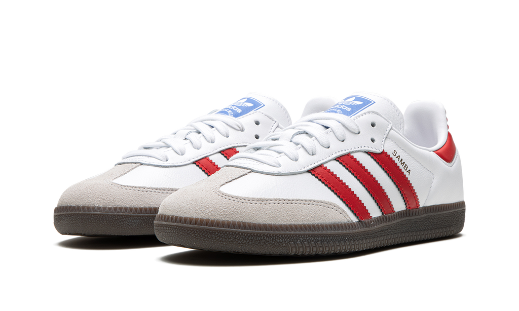 Samba OG White Scarlet