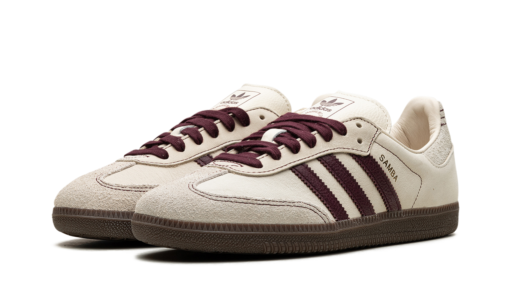 Samba Wonder White Maroon