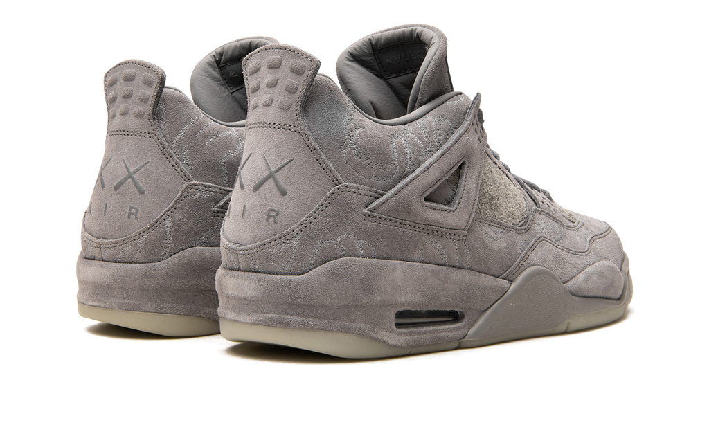 Air 4 Retro Kaws Cool Grey