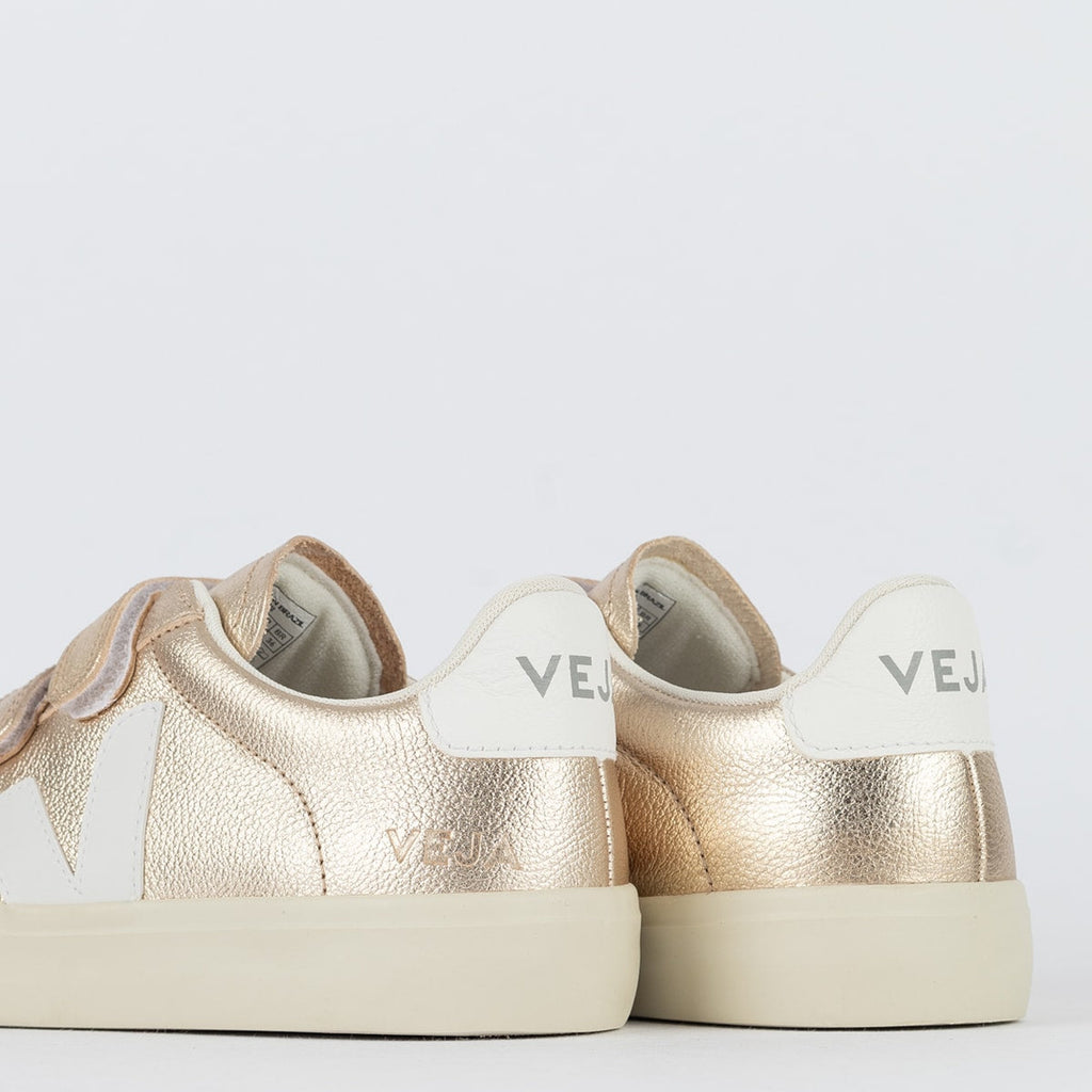 Shoes Logo Chromefree Leather Platine White