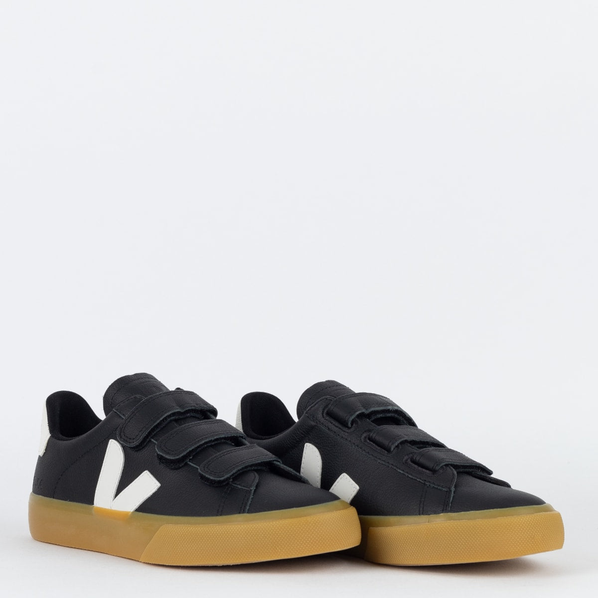 Shoes Logo Chromefree Leather Black White