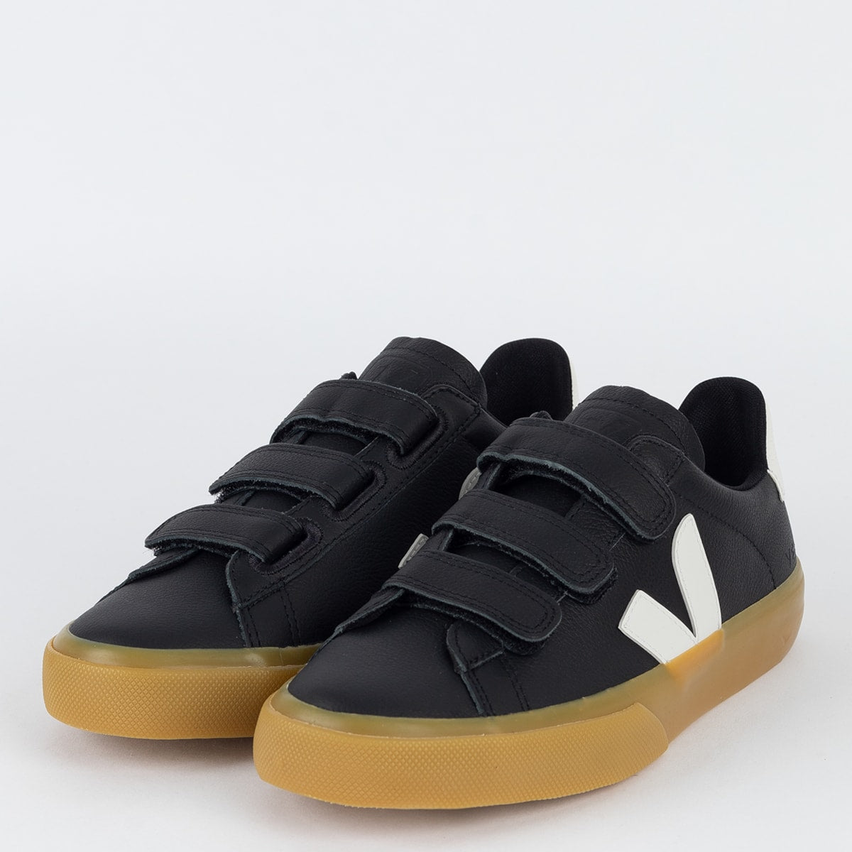 Shoes Logo Chromefree Leather Black White