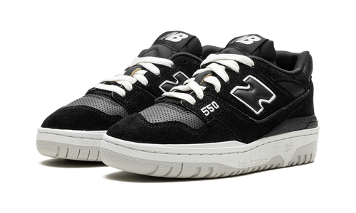 550 Black Suede