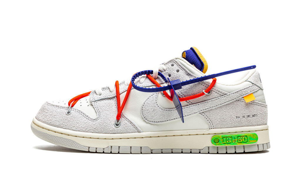 Dunk Low Off-White Lot 13:50