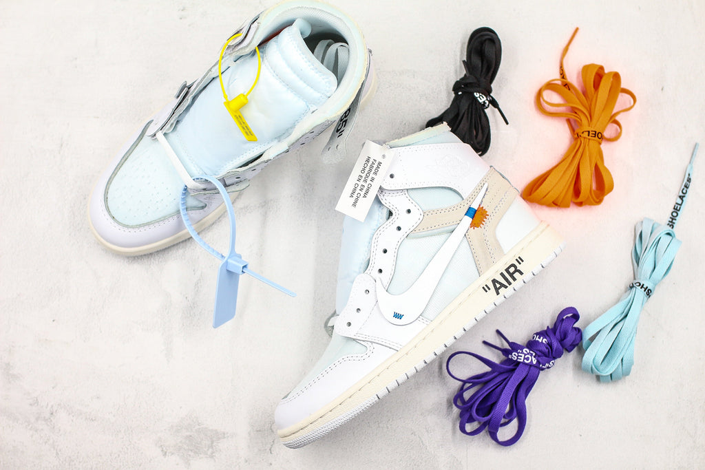 1 Retro High x Off White White