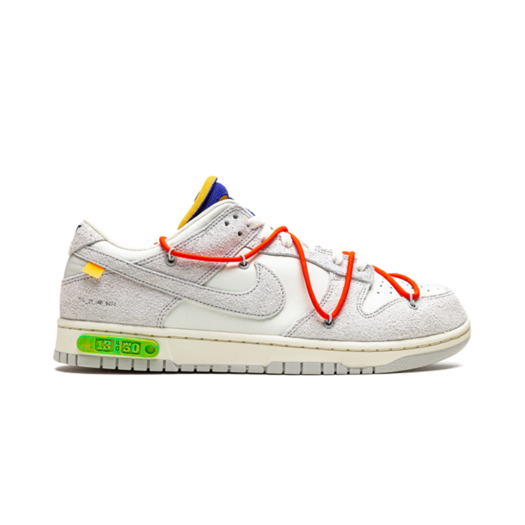 Dunk Low Off-White Lot 13:50