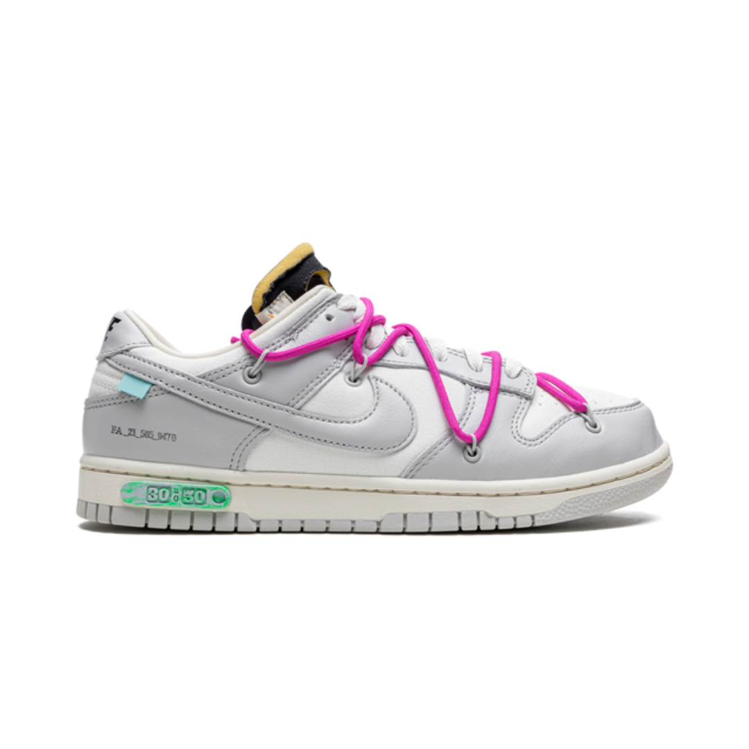 Dunk Low Off White Lot 30:50