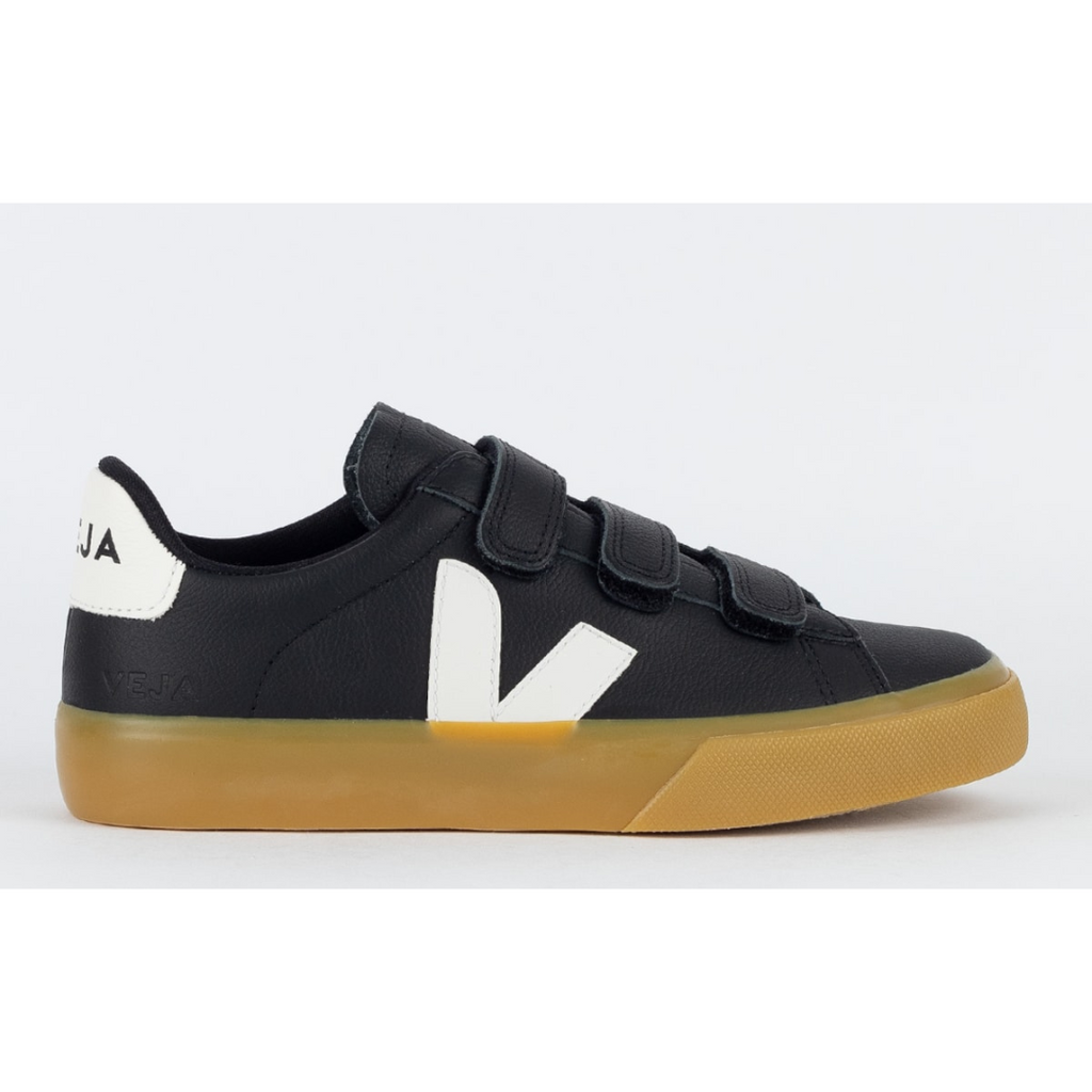 Shoes Logo Chromefree Leather Black White