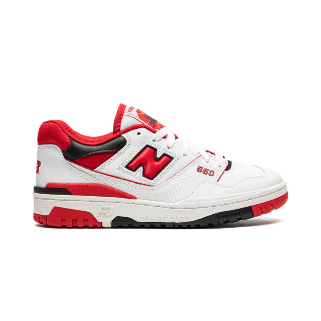 550 WHITE RED