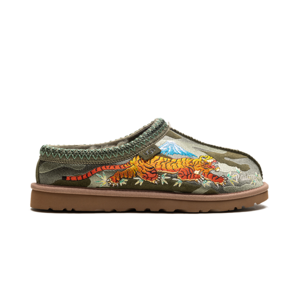 Tasman Slipper "Palace - Burnt Olive Camo"