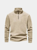 Pull Col Zippé Alpine - Cross & Crown