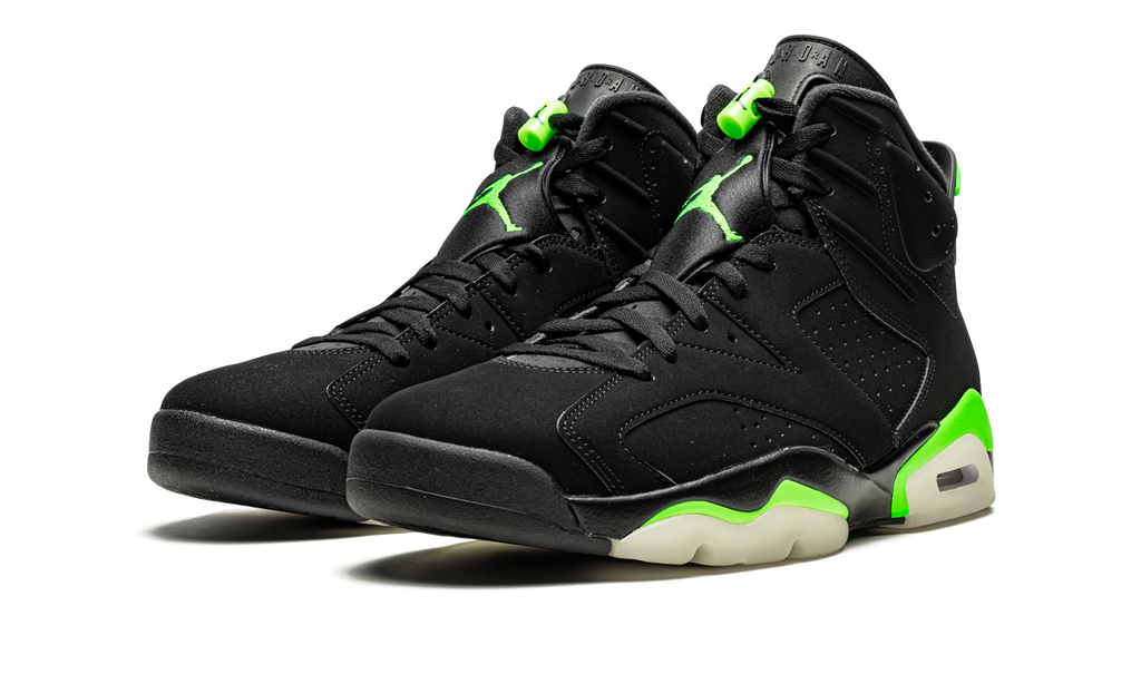 6 Retro Electric Green
