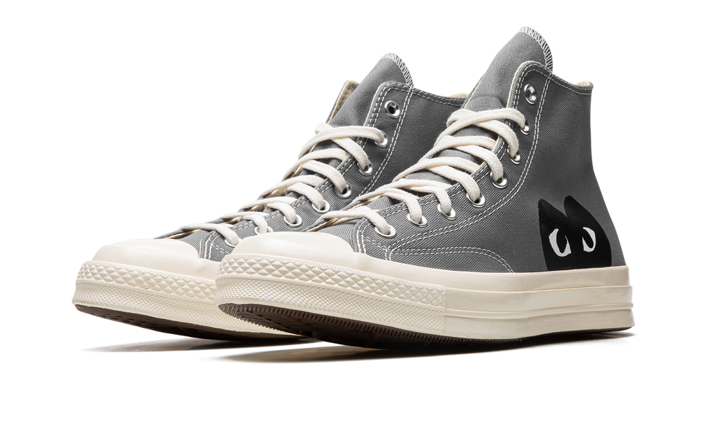 Chuck 70 Hi "CDG Play - Steel Gray"