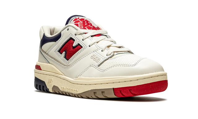 550 Aimé Leon Dore White Navy Red