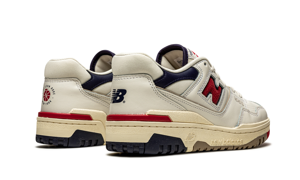 550 Aimé Leon Dore White Navy Red