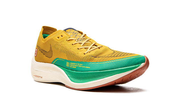 Zoom X Vaporfly Next% 2 Dark Sulfur Stadium Green