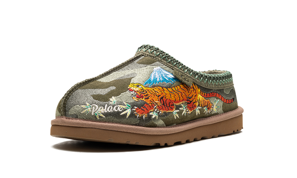 Tasman Slipper "Palace - Burnt Olive Camo"