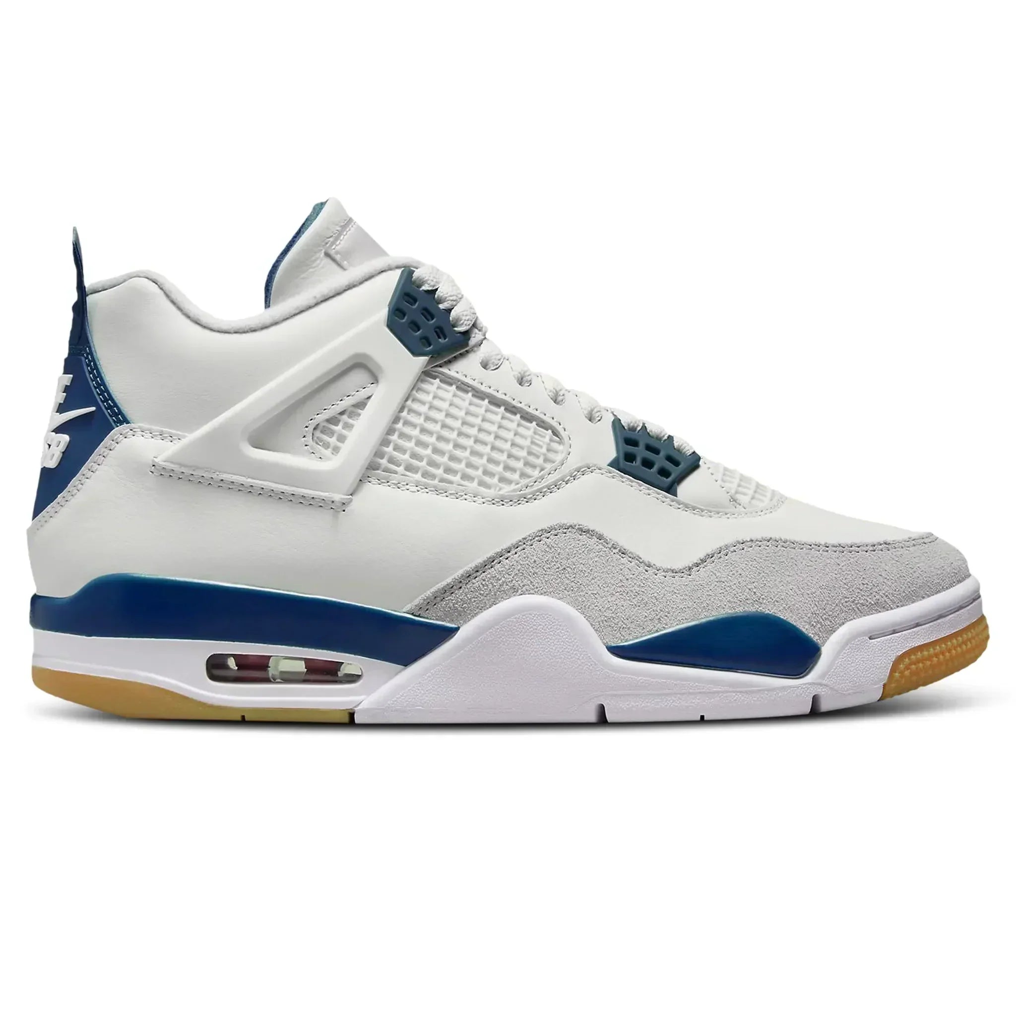 SB x Air 4 White Navy