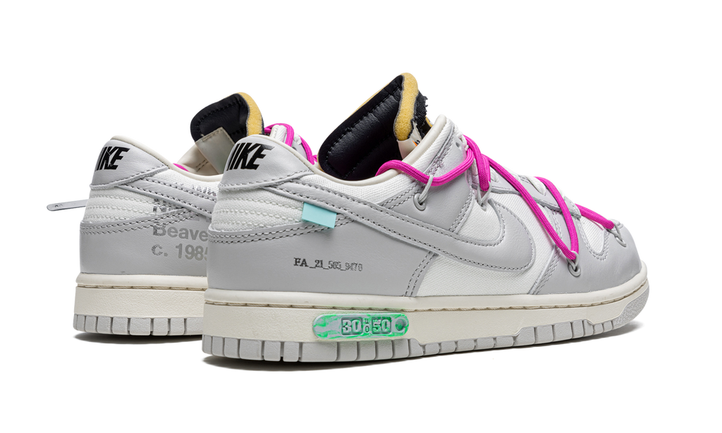 Dunk Low Off White Lot 30:50