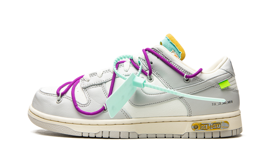 Dunk Low Off White Lot 21:50