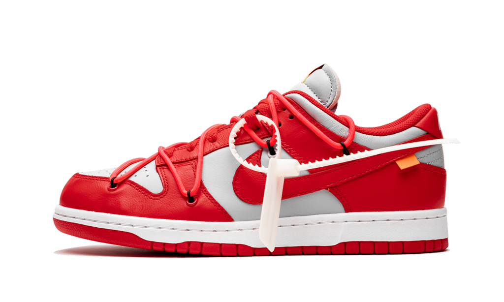 Dunk Low Off White University Red
