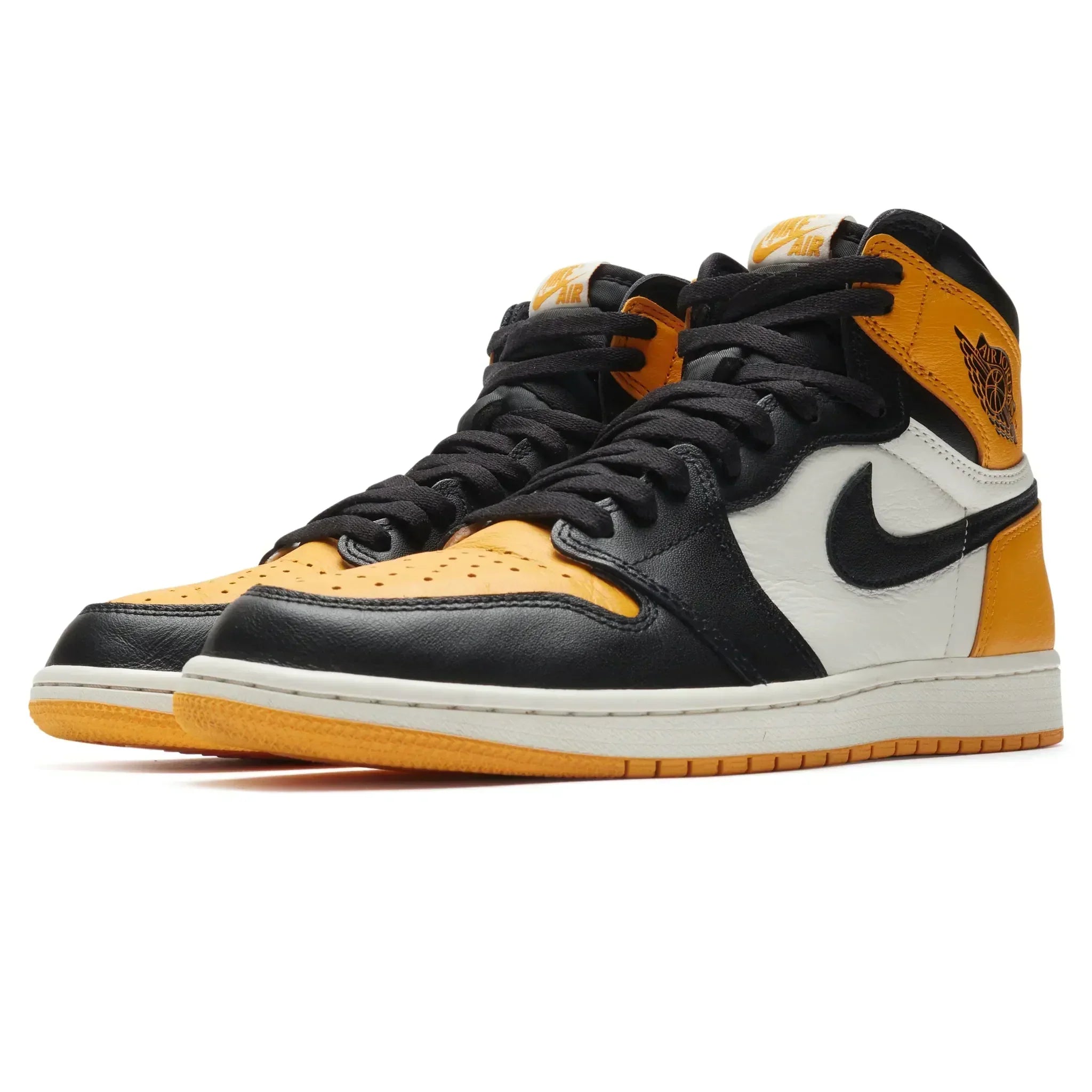 Preloved - Air 1 Retro High OG Yellow Toe Taxi