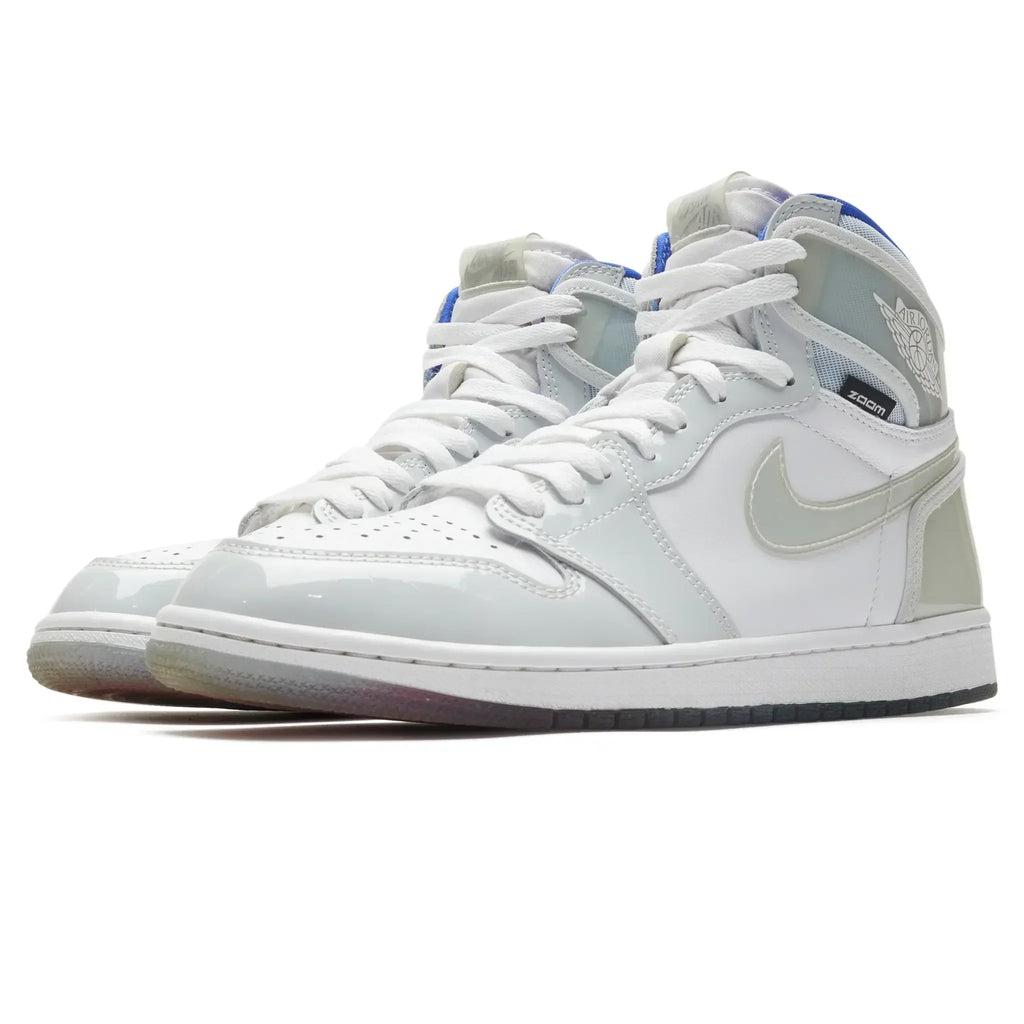 Preloved - Air 1 Retro High Zoom White Racer Blue