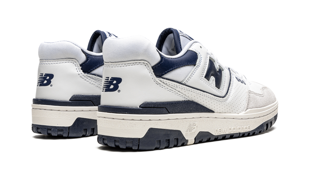 550 White Navy Blue