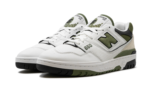 550 White / Dark Olivine